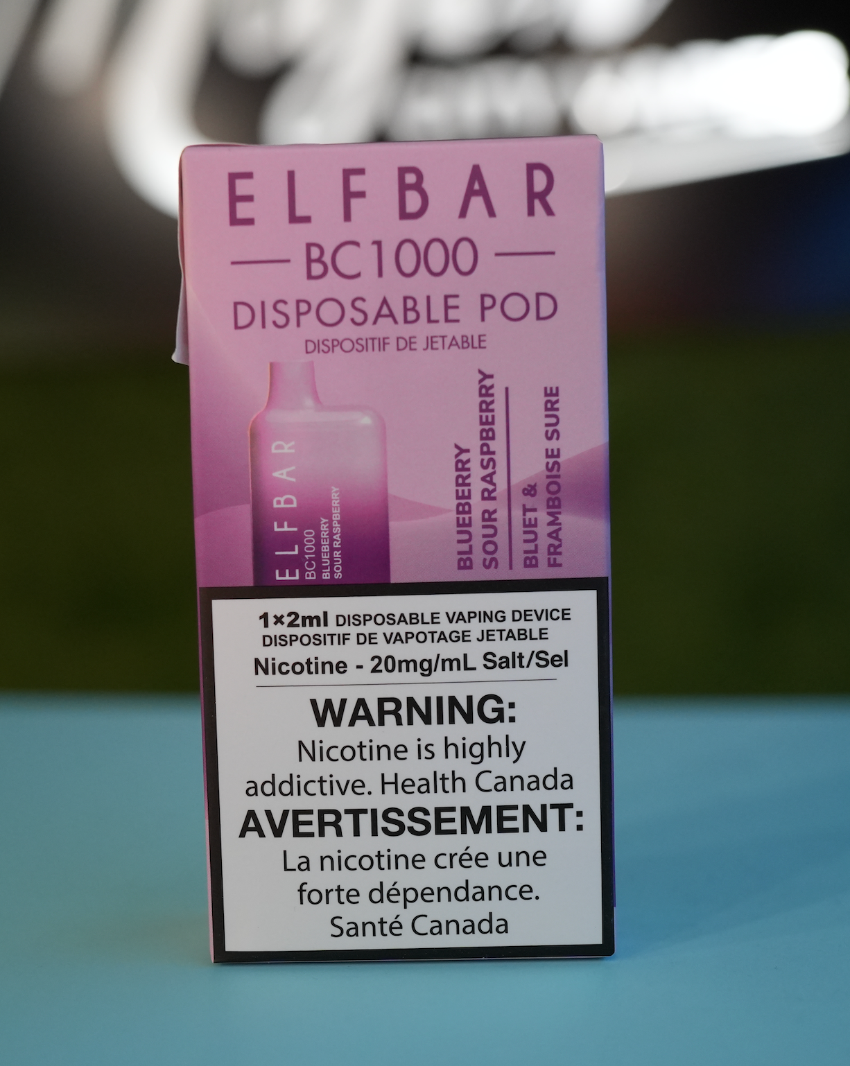 ELF BAR 1000- Blueberry Sour Rasberry