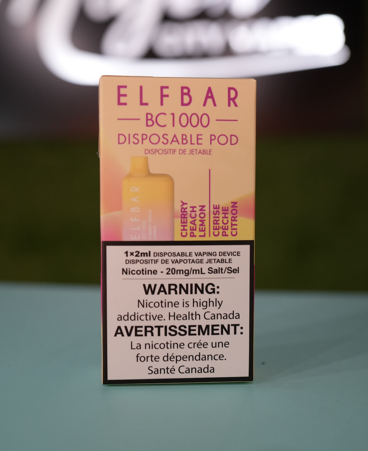 ELF BAR 1000- Cherry Peach Lemon