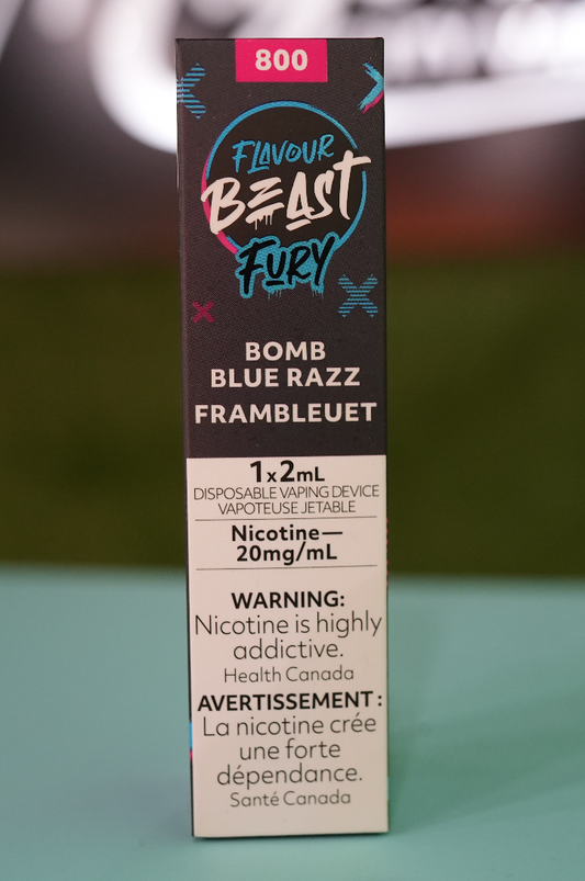 FLAVOUR BEAST 800 PUFFS - Bomb Blue Razz