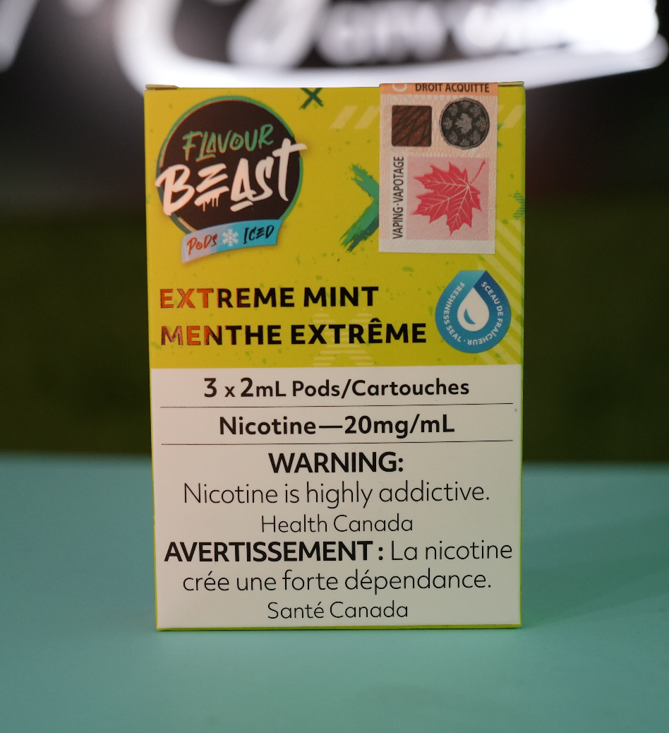 FLAVOUR BEAST PODS- Extreme Mint