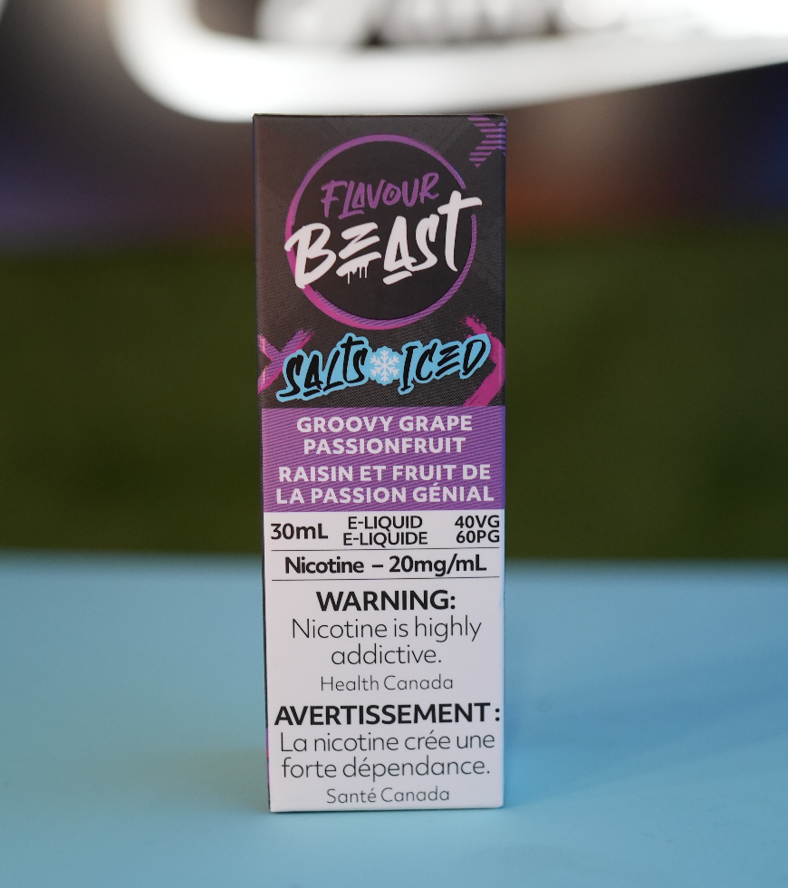 FLAVOUR BEAST LIQUIDS - Groovy Grape Passionfruit