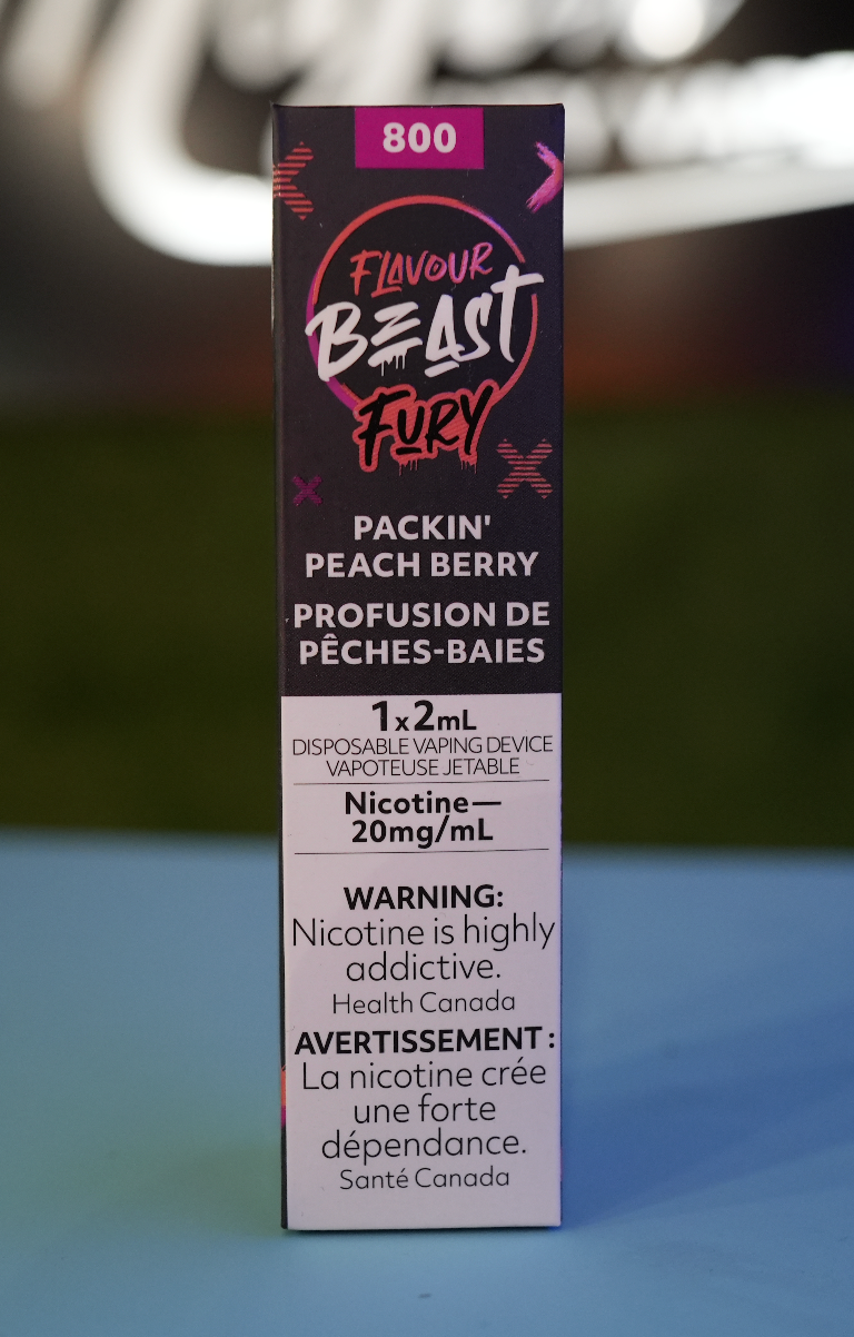 FLAVOUR BEAST 800 PUFFS- Packin' Peach Berry Major city vapes FLAVOUR BEAST 800 PUFFS- Packin' Peach Berry Major city vapes