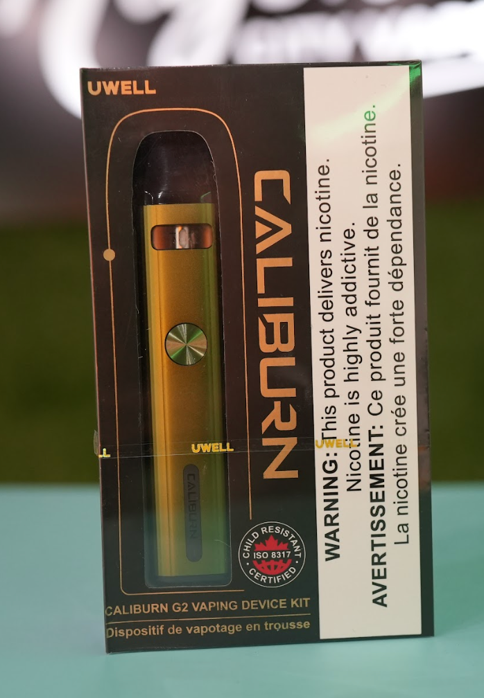 Caliburn G2 vaping device